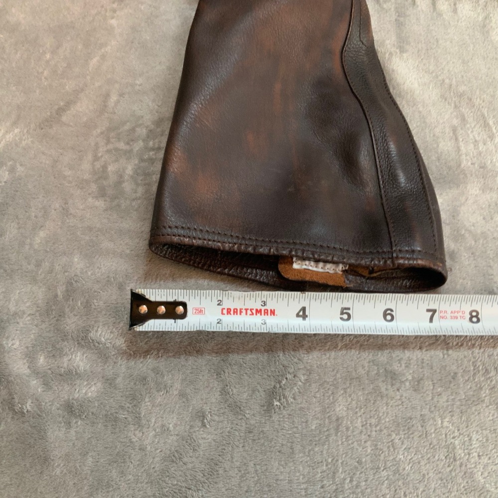 Frye Engineer 12R Dark Brown Distressed Leather Tall Moto Boots 77609 Womens 7.5 - Picture 7 of 12